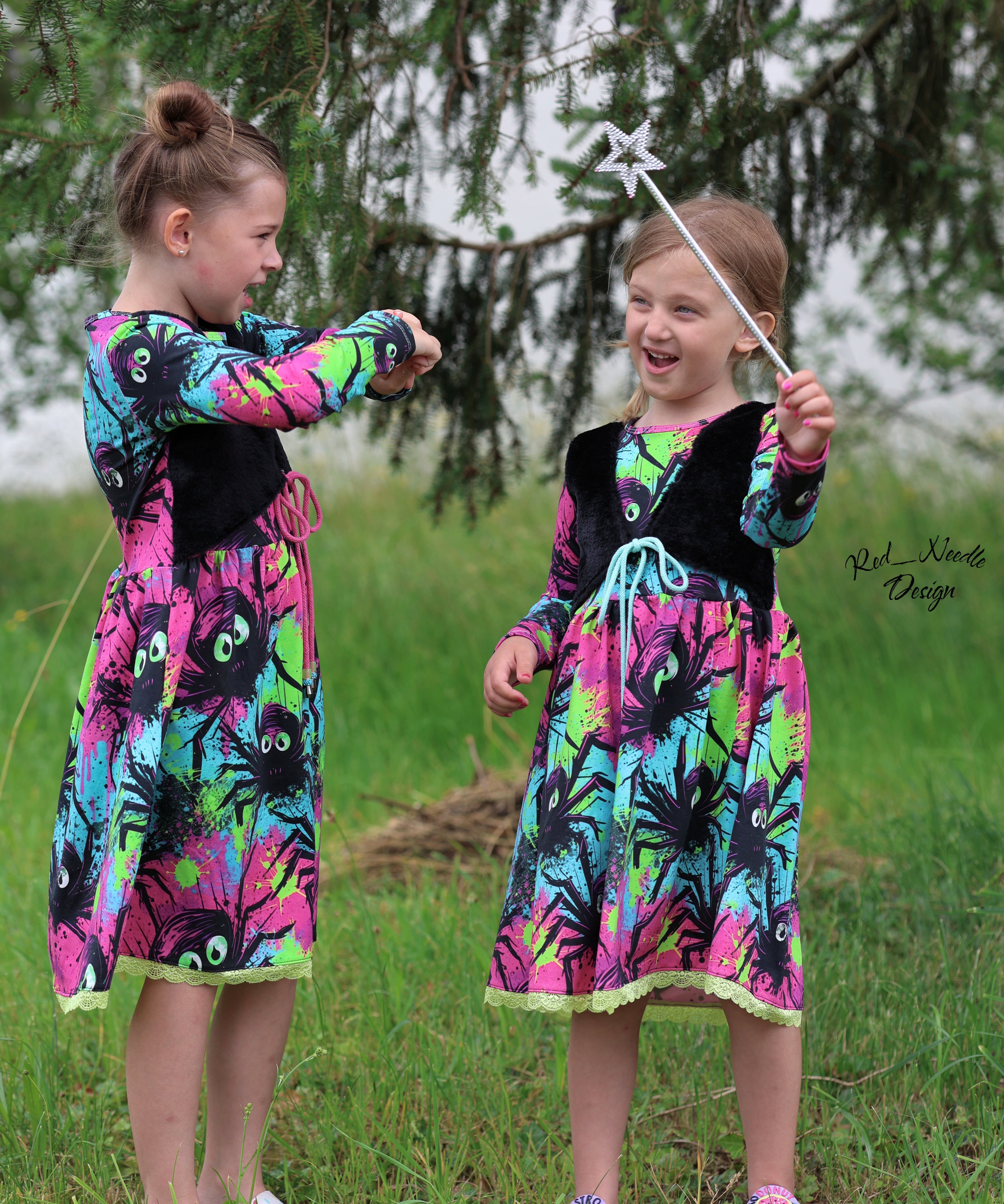 Bunte Spinnen Halloween Aktuelle Vorbestellung